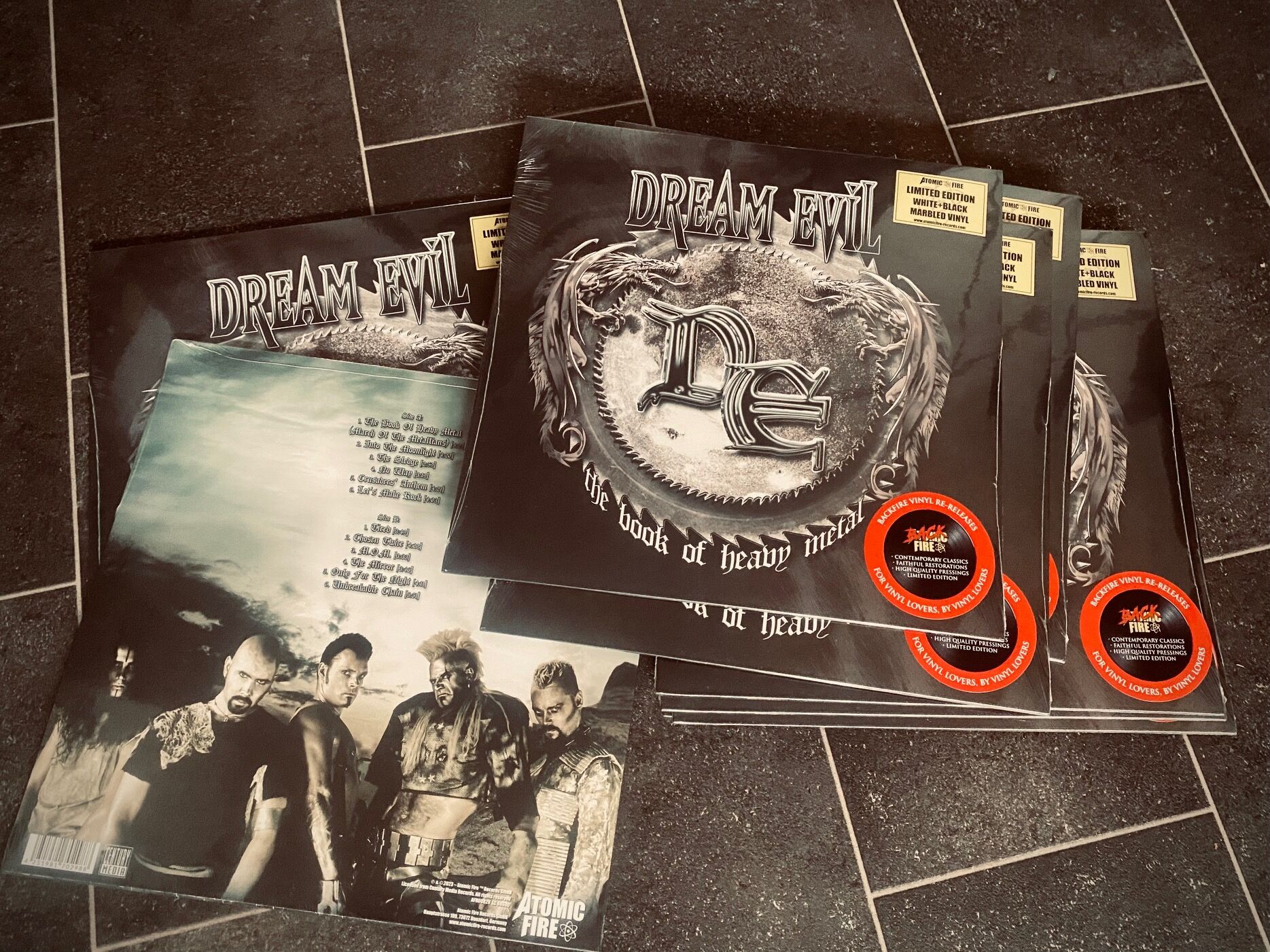 Dream Evil - The Book Of Heavy Metal (exclusive re-issue vinyl) - SOLD OUT! - Bild 2